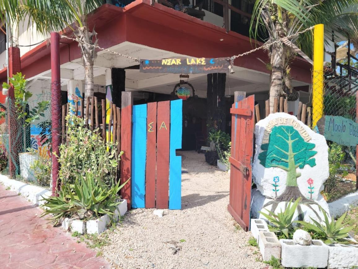 Near Lake Hostal Bacalar Exterior photo