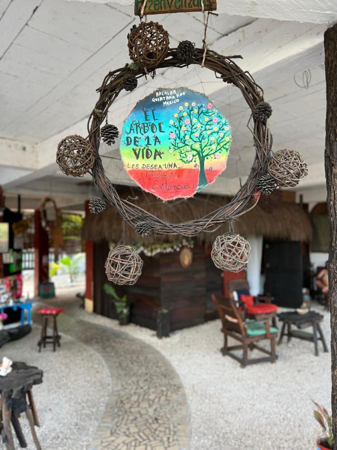 Near Lake Hostal Bacalar Exterior photo